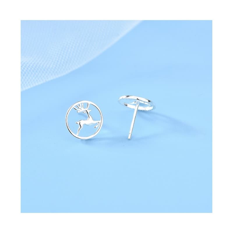 KOLCZYKI SREBRO 925 RODOWANE MINI KST1839