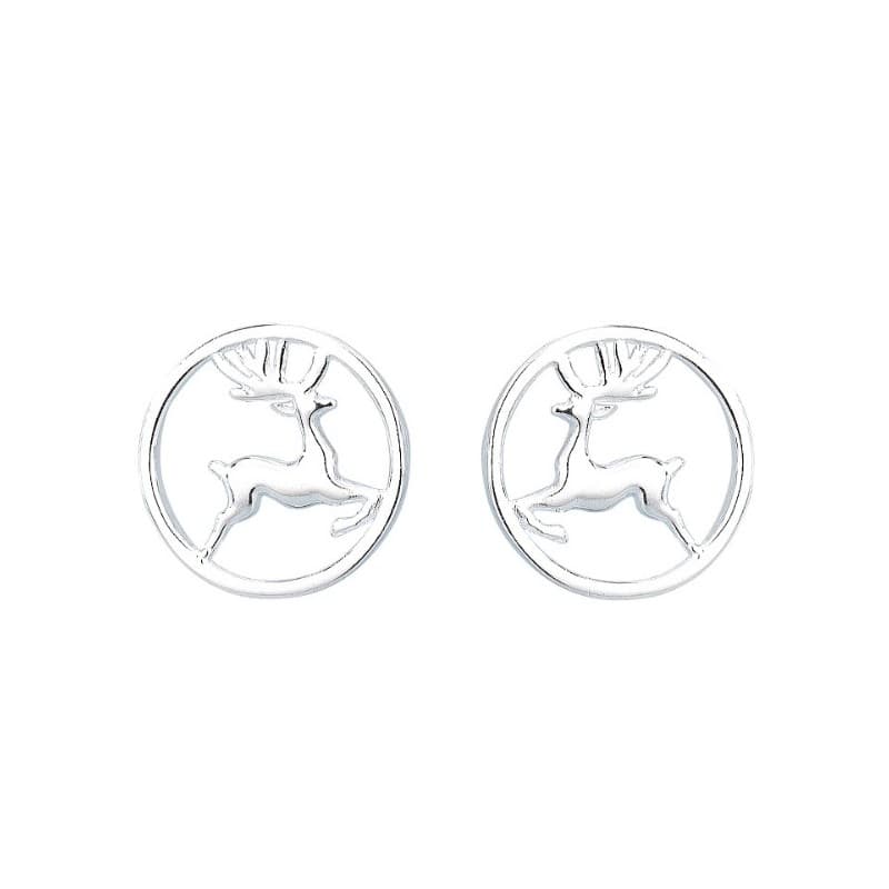 KOLCZYKI SREBRO 925 RODOWANE MINI KST1839